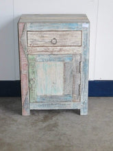 Rainbow Reclaimed Bedside Cabinet